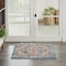 Homeroots 2 x 3 ft. Ivory & Light Blue Distressed Scatter Area Rug 385546 - alternate 5